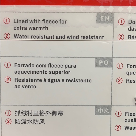 NWT THE NORTH FACE COPPER/BLACK METALLIC MITTENS - Picture 4 of 4